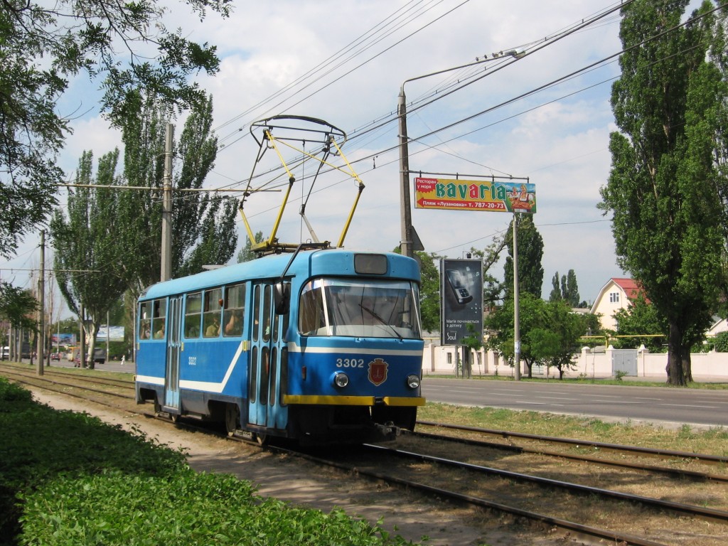 Odesa, Tatra T3R.P č. 3302