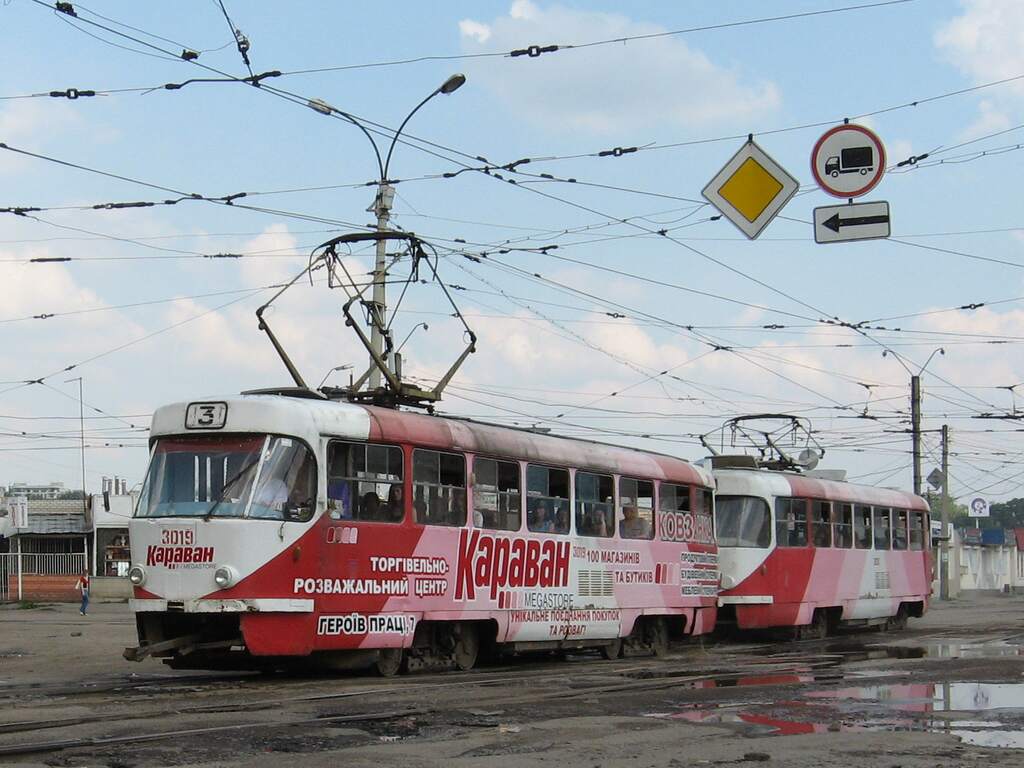 哈爾科夫, Tatra T3SU # 3019