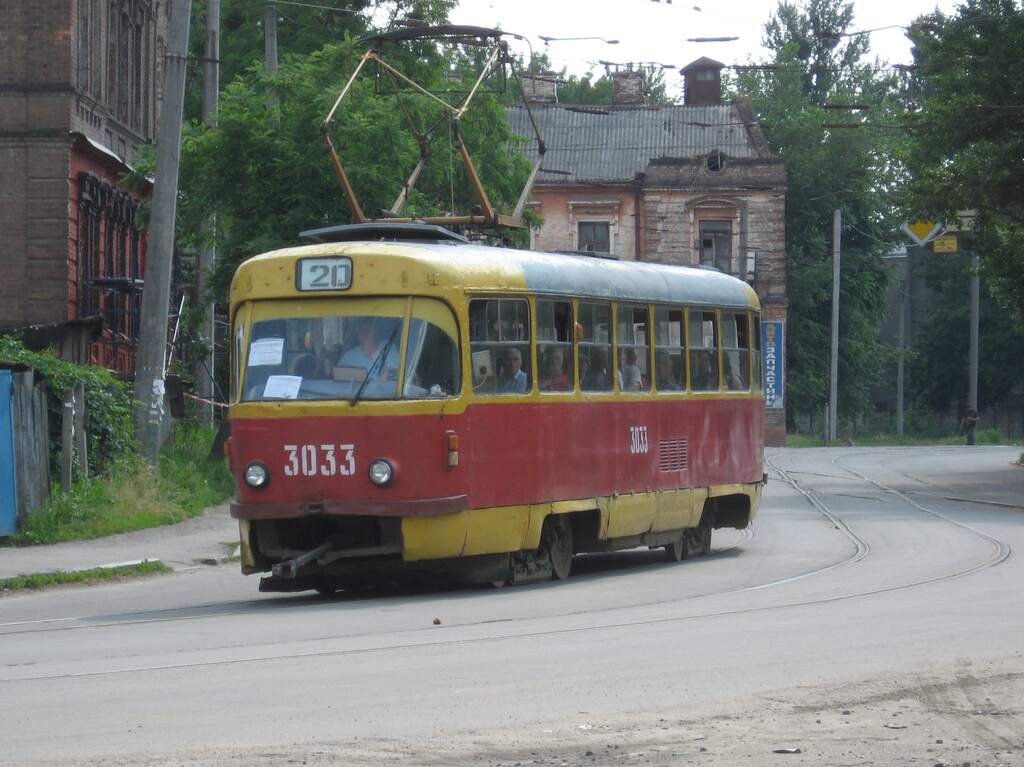 Харьков, Tatra T3SU № 3033 Харьков, Tatra T3SU № 3033