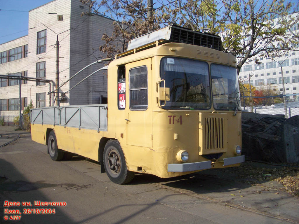 Киев, КТГ-2 № ТГ-4; Киев — Трамвайные депо: имени Шевченко. Старая территория на ул. Горького (Антоновича)