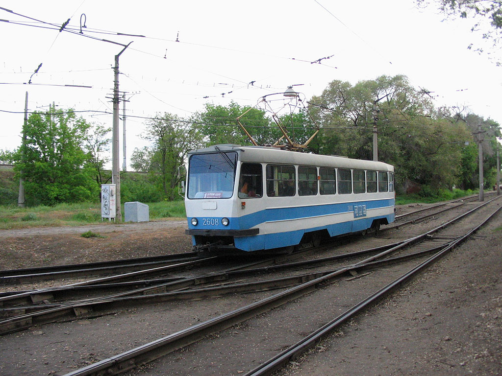 Волгоград, Tatra T3SU мод. ВЗСМ № 2608