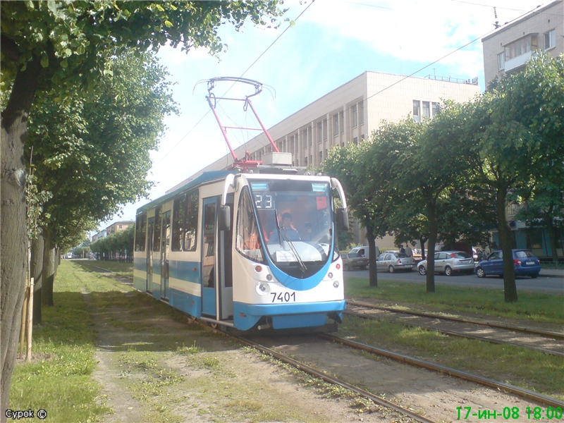 Санкт-Петербург, 71-134А (ЛМ-99АВН) № 7401