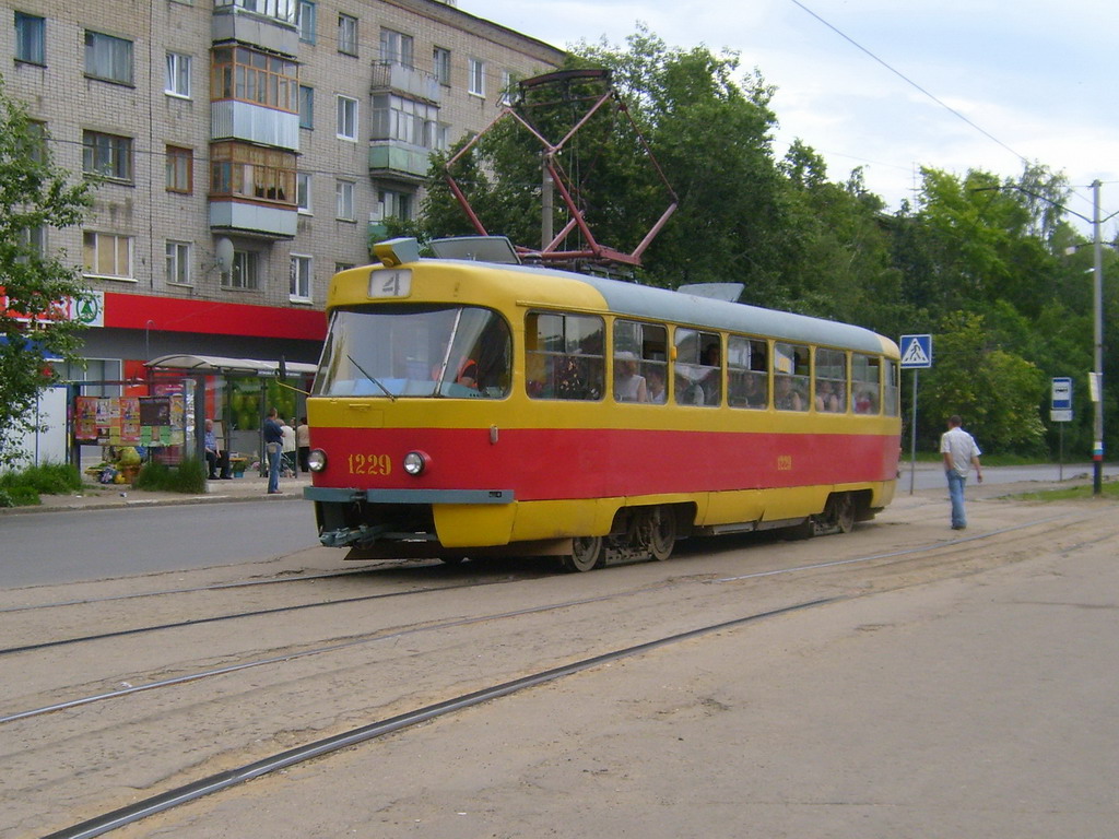 Ульяновск, Tatra T3SU № 1229