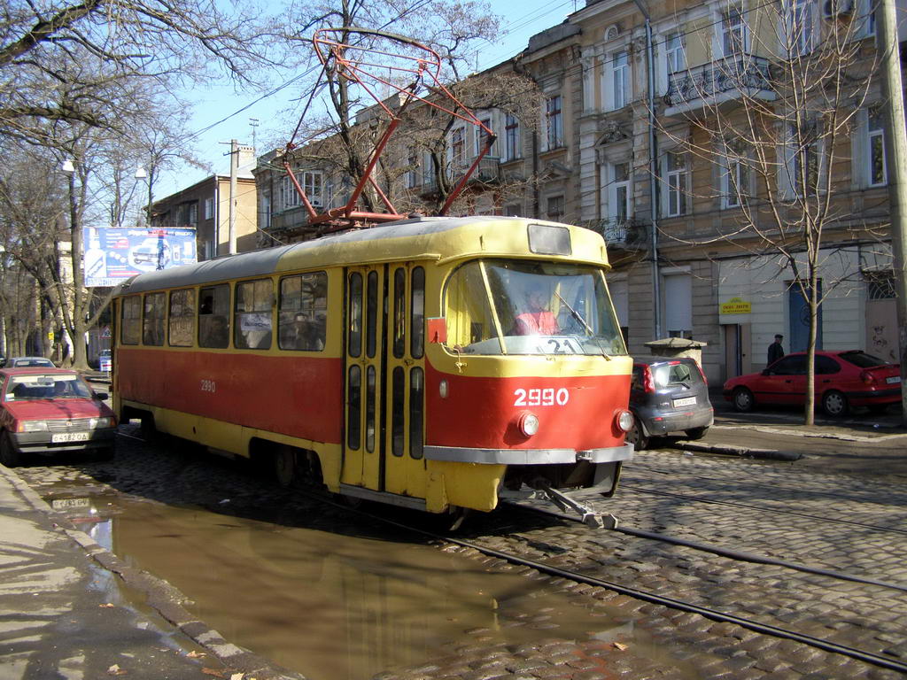 Odesa, Tatra T3SU (2-door) № 2990