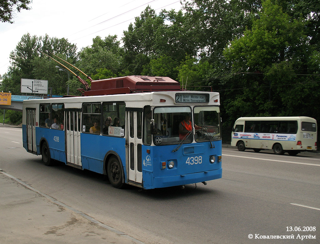 Москва, ЗиУ-682ГМ1 № 4398