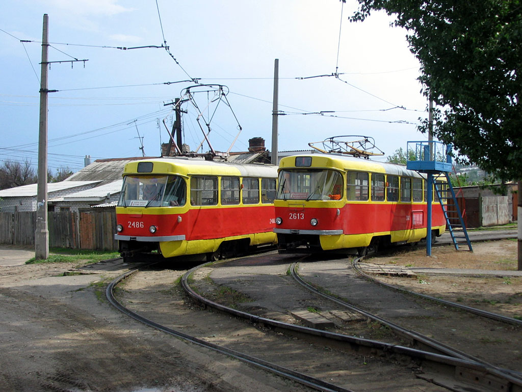 Волгоград, Tatra T3SU (двухдверная) № 2613