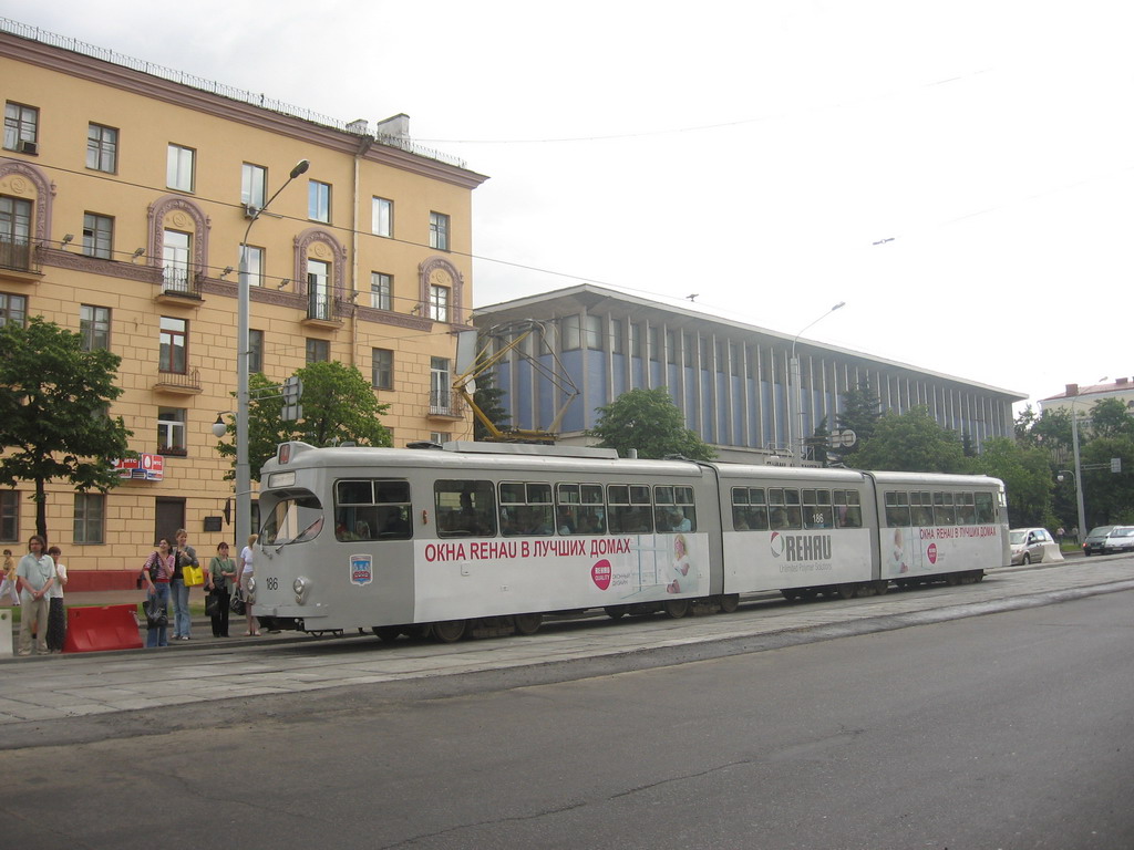 Минск, DWM GT8-D № 186