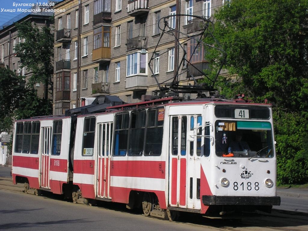 Санкт-Петербург, ЛВС-86К № 8188