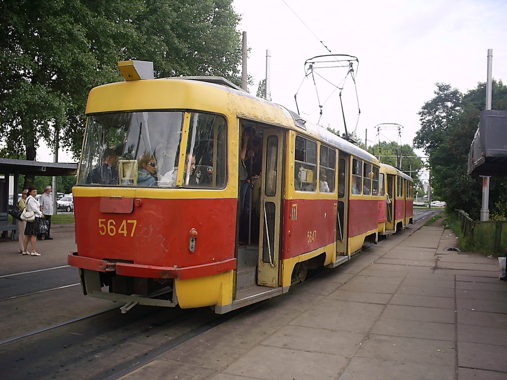 Киев, Tatra T3SU № 5647