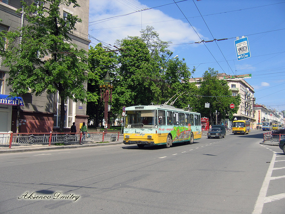 Тернополь, Škoda 14Tr01 № 137