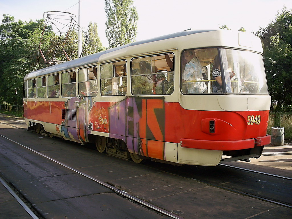 Киев, Tatra T3SU № 5949