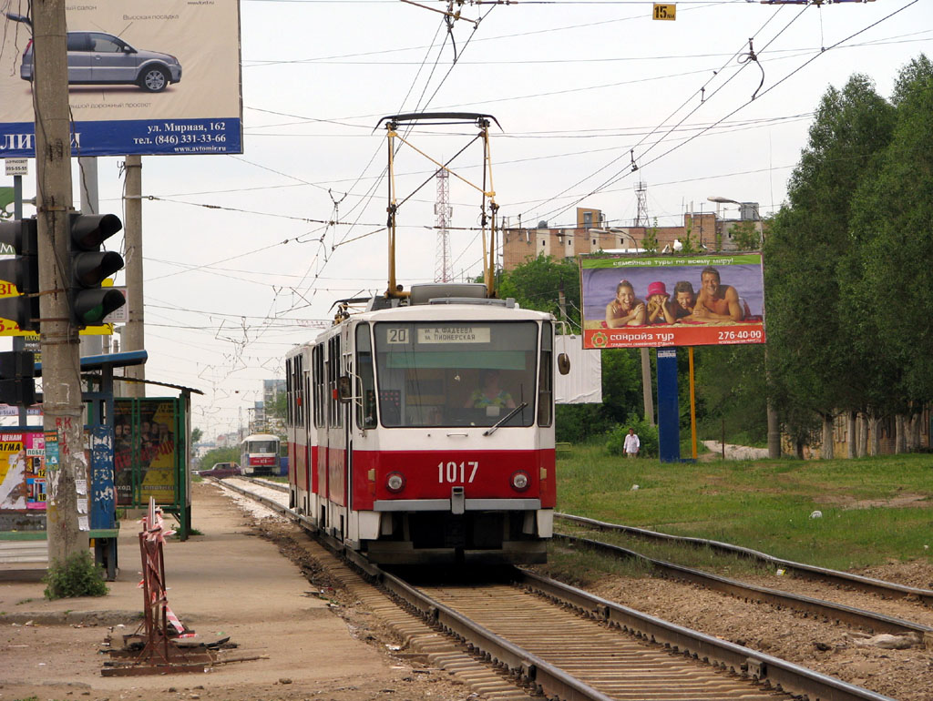 Самара, Tatra T6B5SU № 1017