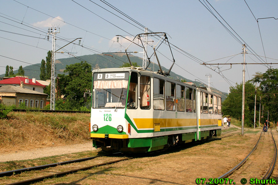 Пятигорск, Tatra KT4SU № 126