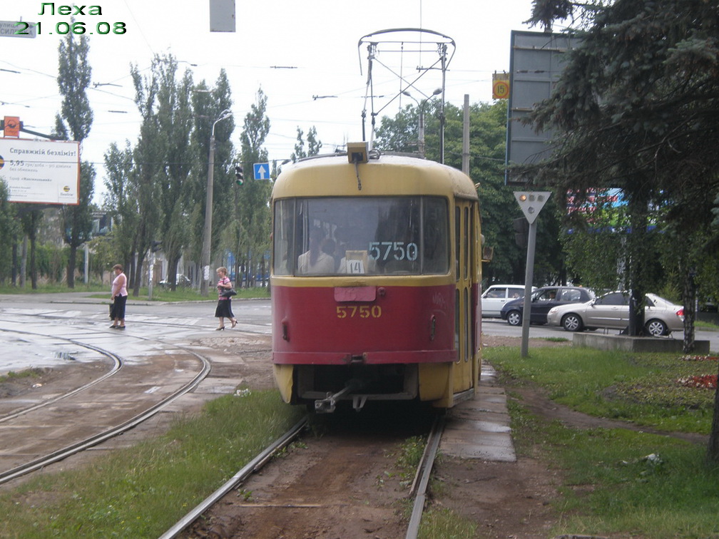 Киев, Tatra T3SU № 5750