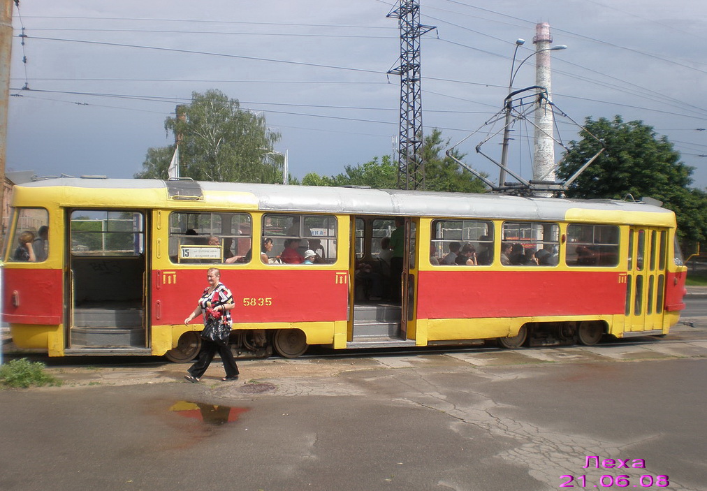 Киев, Tatra T3SU № 5835