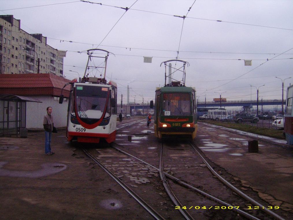 Санкт-Петербург, 71-134А (ЛМ-99АВН) № 0509; Санкт-Петербург, 71-134К (ЛМ-99К) № 0402