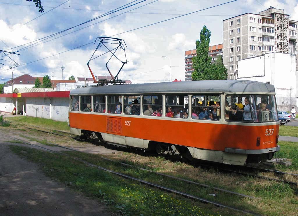 Kaliningrad, Tatra T4D # 527