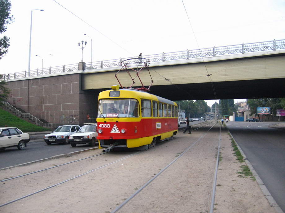 Одесса, Tatra T3SU № 4088; Одесса — Трамвайные линии: ликвидированные