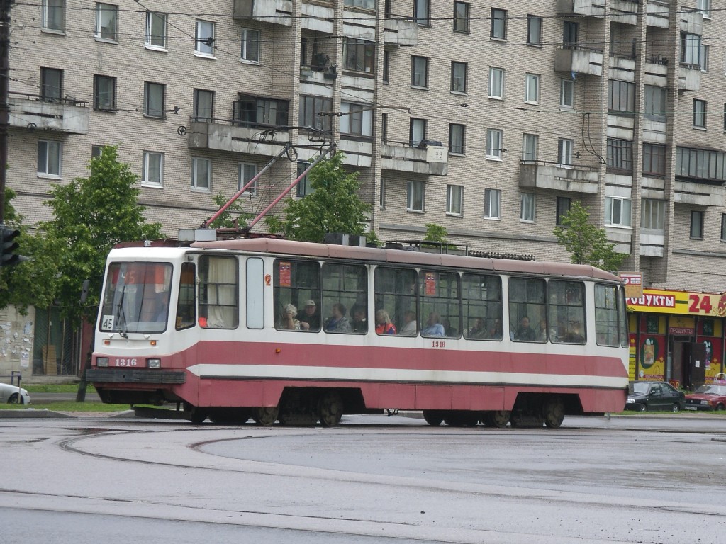 Saint-Petersburg, 71-134A (LM-99AV) № 1316 Saint-Petersburg, 71-134A (LM-99AV) № 1316