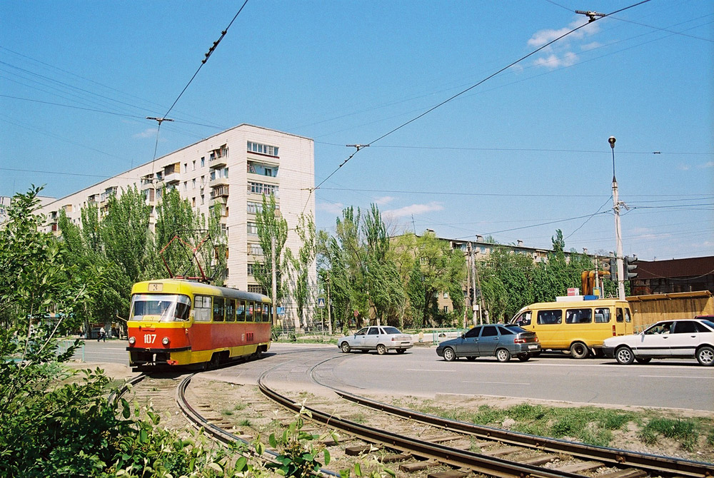 Волжский, Tatra T3SU № 107