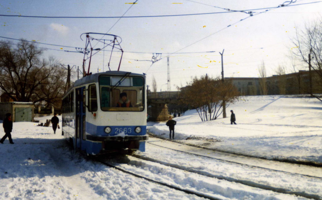 Волгоград, Tatra T3SU мод. ВЗСМ № 2663