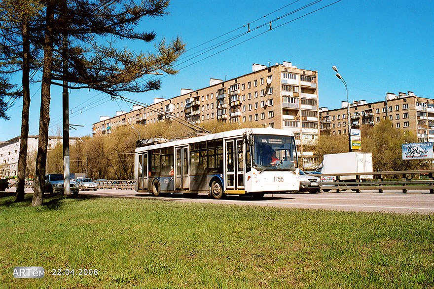 Москва, Тролза-5265.00 «Мегаполис» № 1756