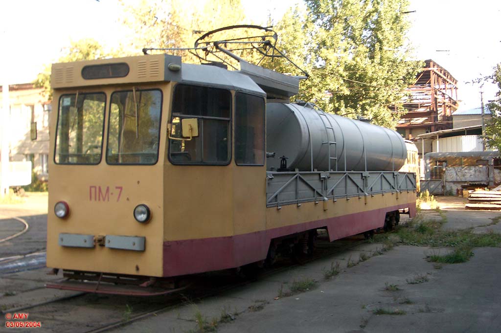 Киев, МТВ-82 № ПМ-7; Киев — Трамвайные депо: имени Шевченко. Старая территория на ул. Горького (Антоновича)