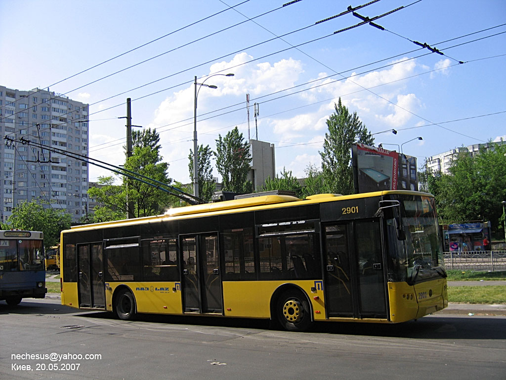 Киев, ЛАЗ E183D1 № 2901