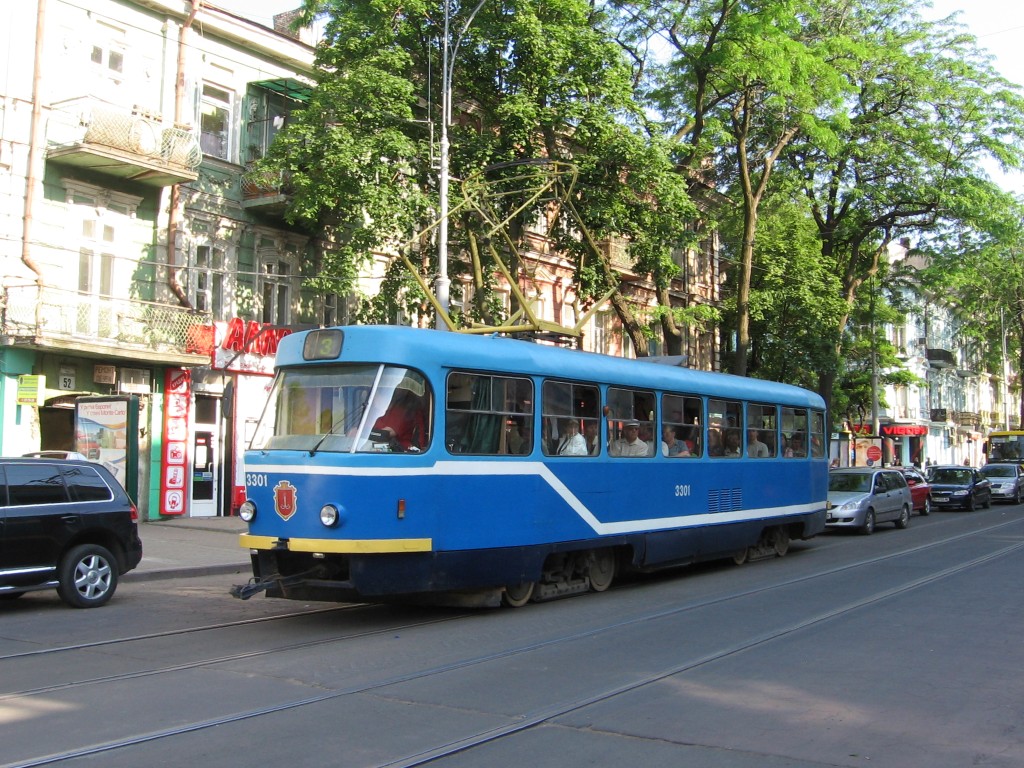 Одесса, Tatra T3R.P № 3301