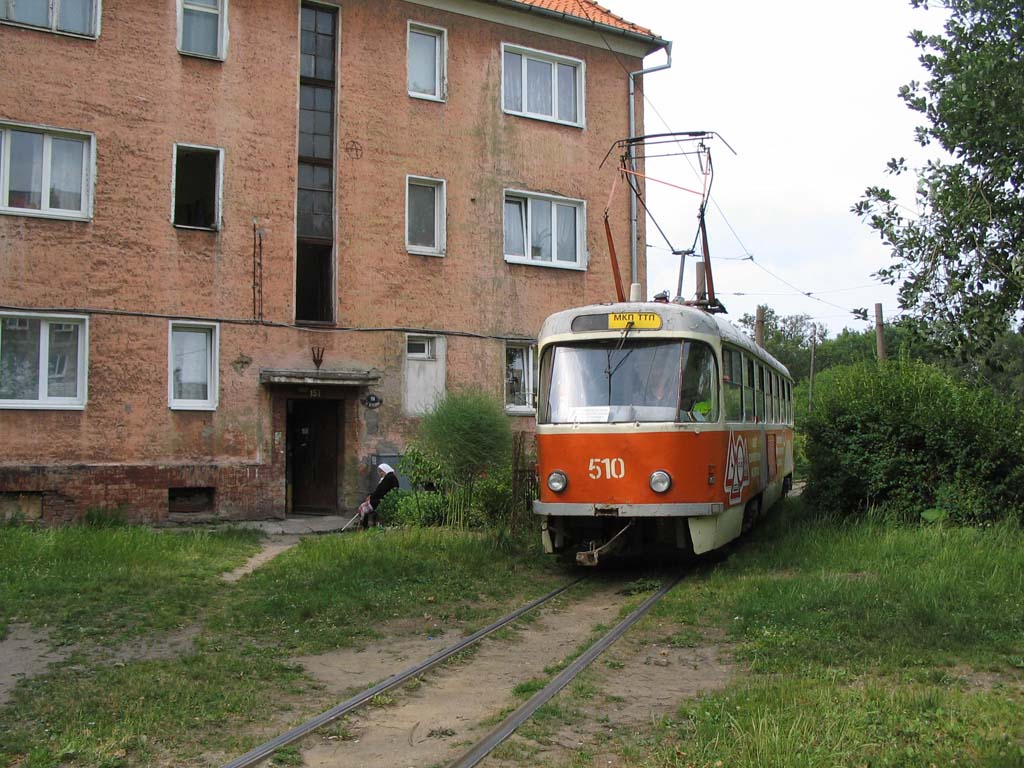 Калининград, Tatra T4D № 510