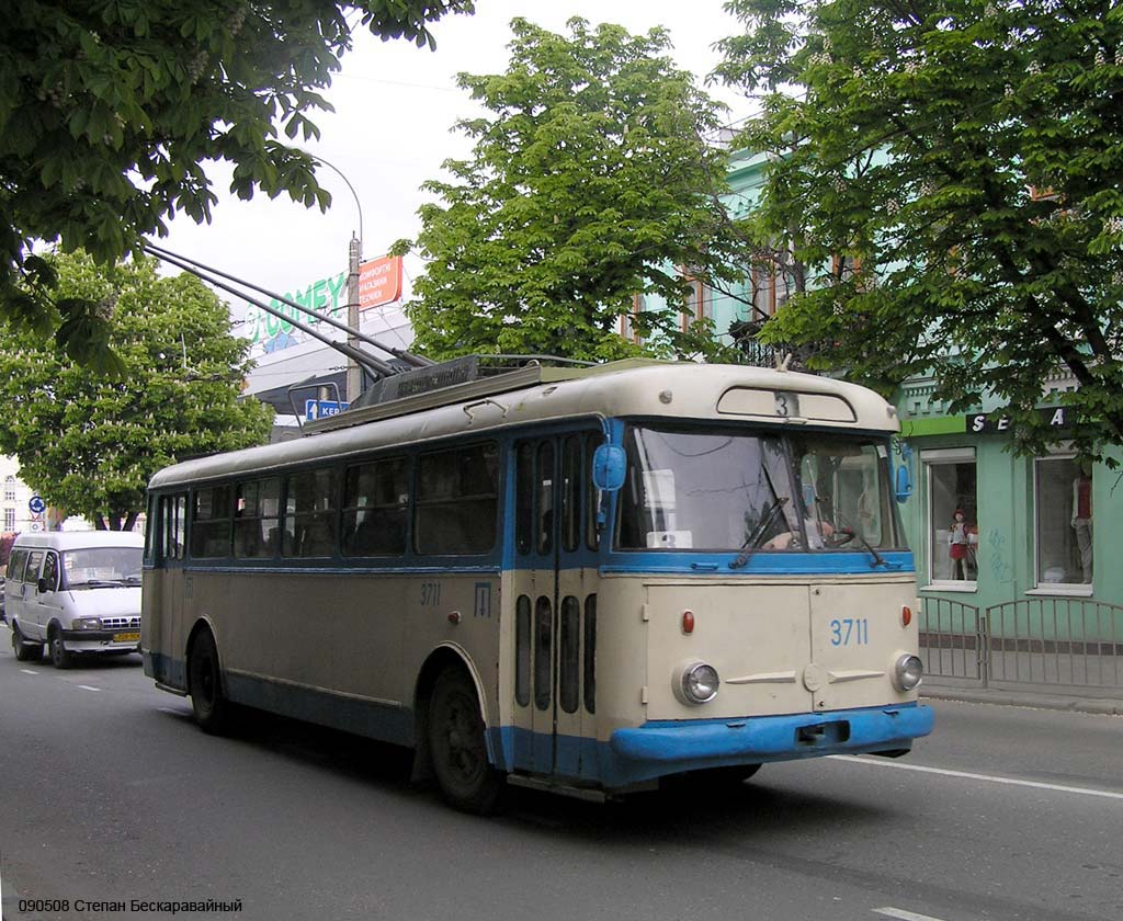 Крымский троллейбус, Škoda 9TrH27 № 3711