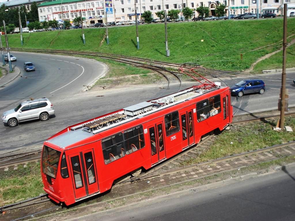 Казань, 71-134АЭ (ЛМ-99АЭ) № 2105