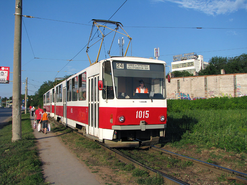 Самара, Tatra T6B5SU № 1015; Самара — Конечные станции и кольца (трамвай)