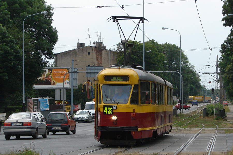 Лодзь, Konstal 803N № 10