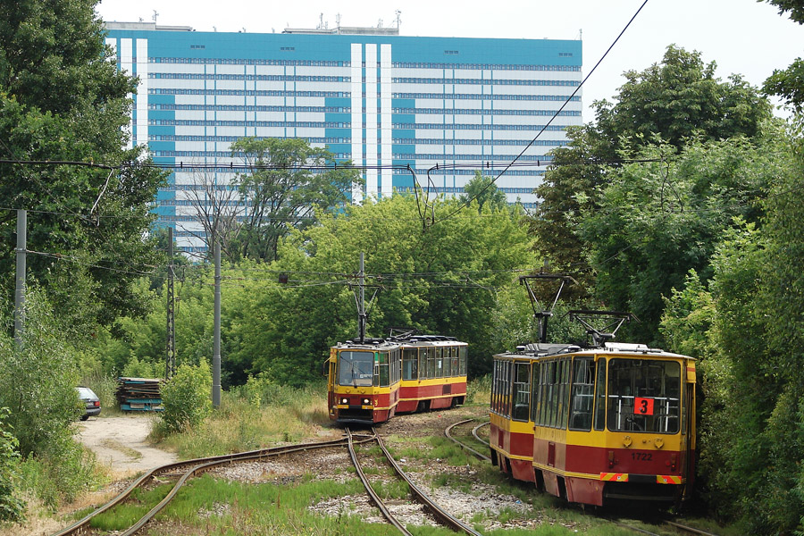 Лодзь, Konstal 805Na № 1722; Лодзь — Разные фотографии