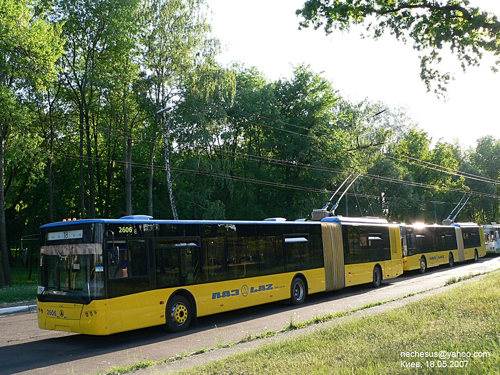 Киев, ЛАЗ E301D1 № 2606 Киев, ЛАЗ E301D1 № 2606