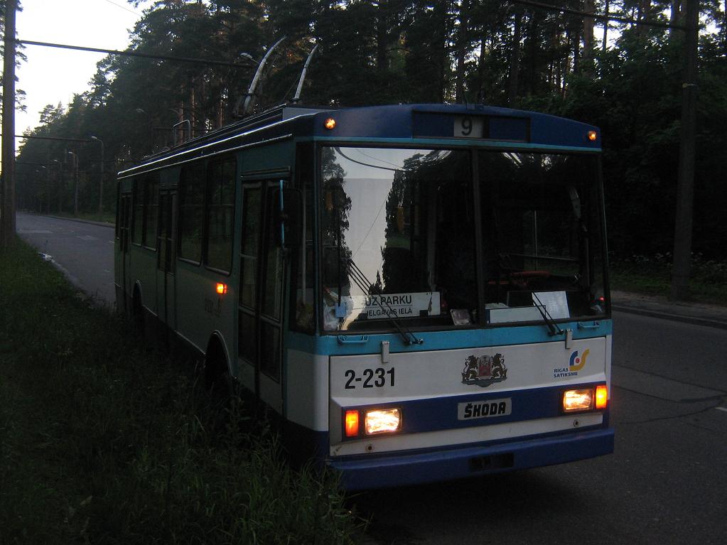 Рига, Škoda 14Tr89/6 № 2-231
