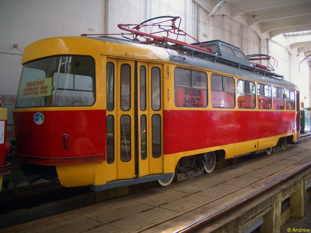 Moskau, Tatra T3SU (2-door) Nr. 0121