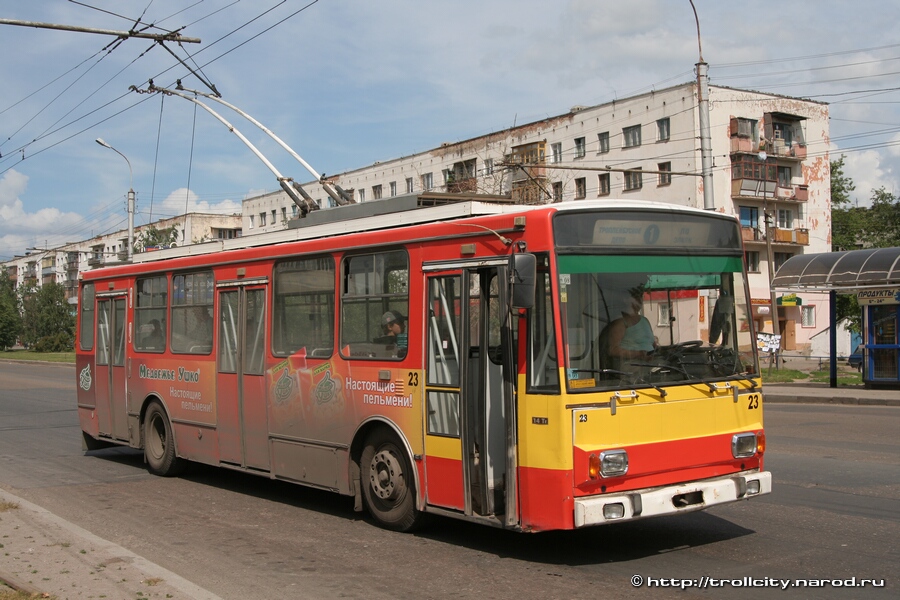 Великий Новгород, Škoda 14TrM (ВМЗ) № 23