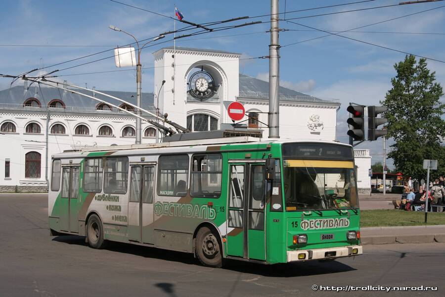 Великий Новгород, Škoda 14TrM (ВМЗ) № 15