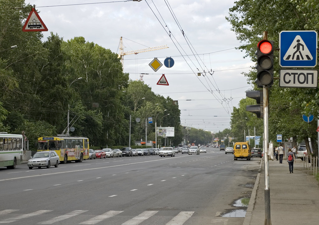 Новосибирск — Закрытые линии; Новосибирск — Троллейбусные линии и конечные