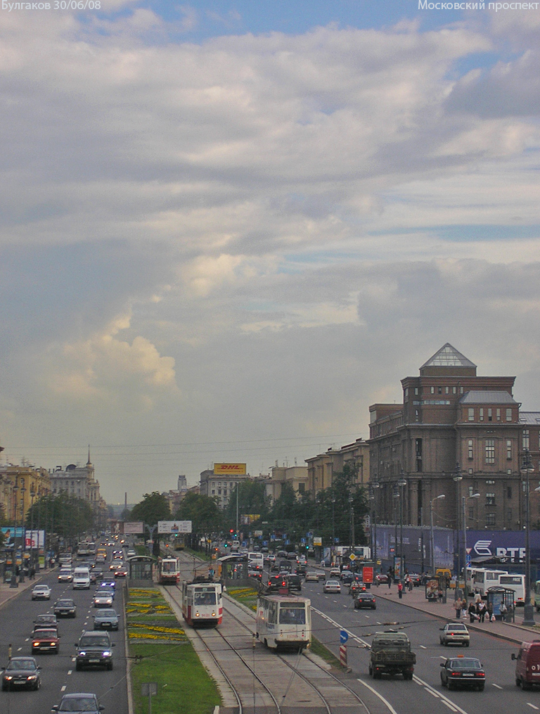 Sankt Petersburg — Tram lines and infrastructure