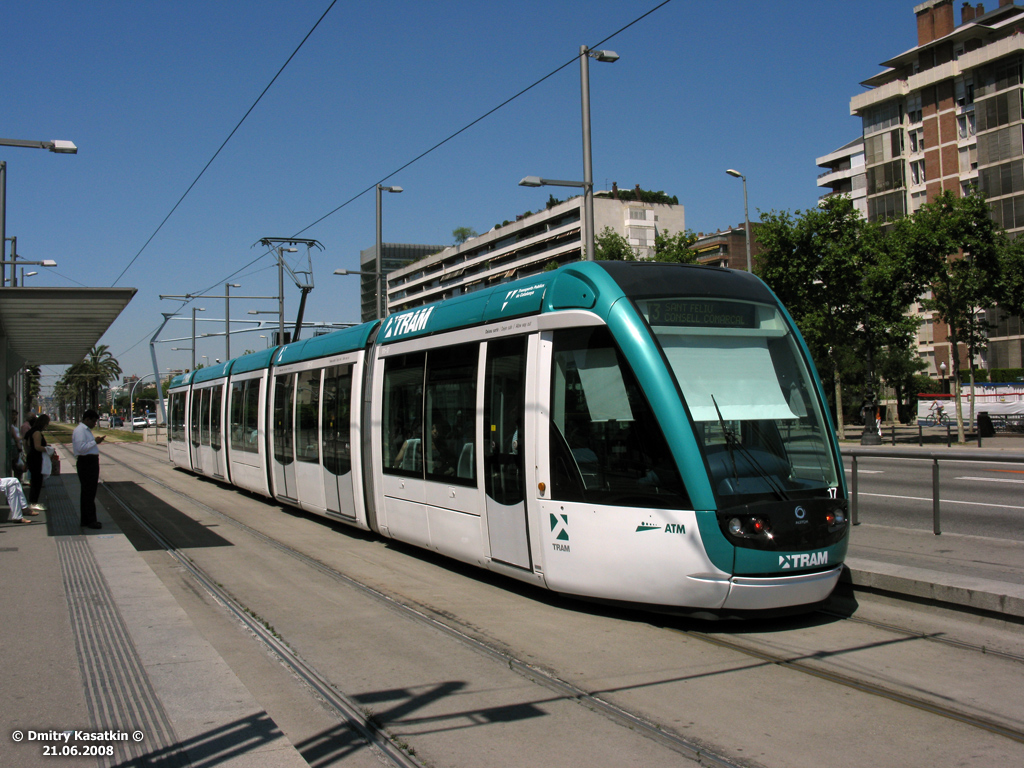 Барселона, Alstom Citadis 302 № 17