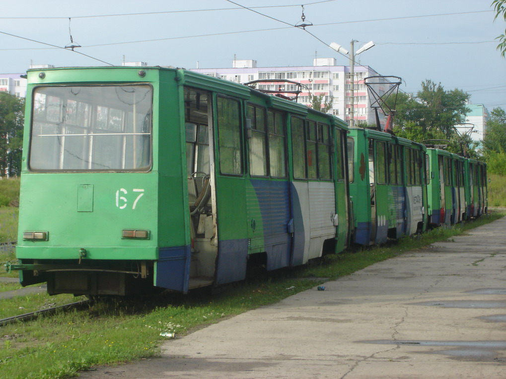Старый Оскол, 71-605 (КТМ-5М3) № 67 Старый Оскол, 71-605 (КТМ-5М3) № 67