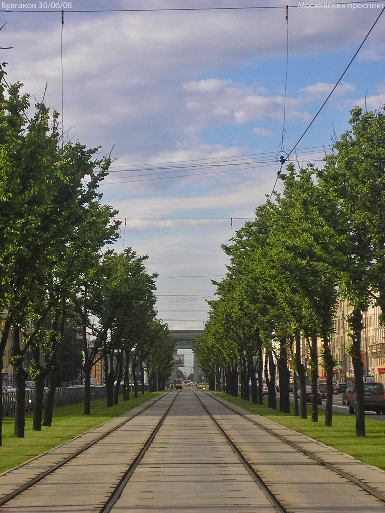 Sankt-Peterburg — Tram lines and infrastructure