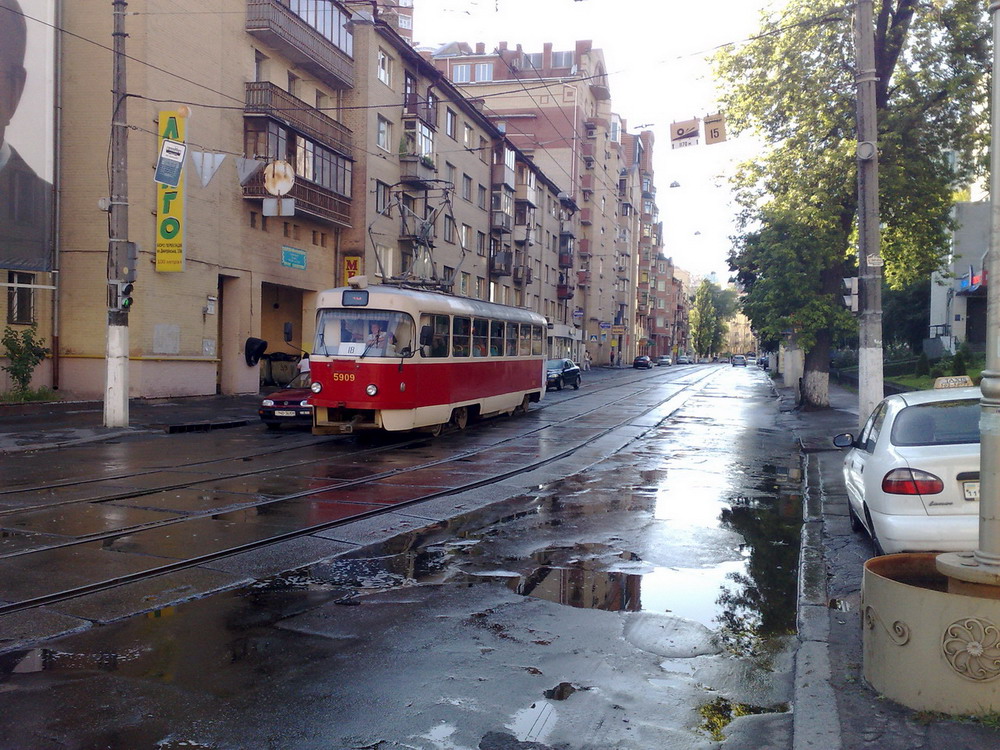 Киев, Tatra T3SU № 5909