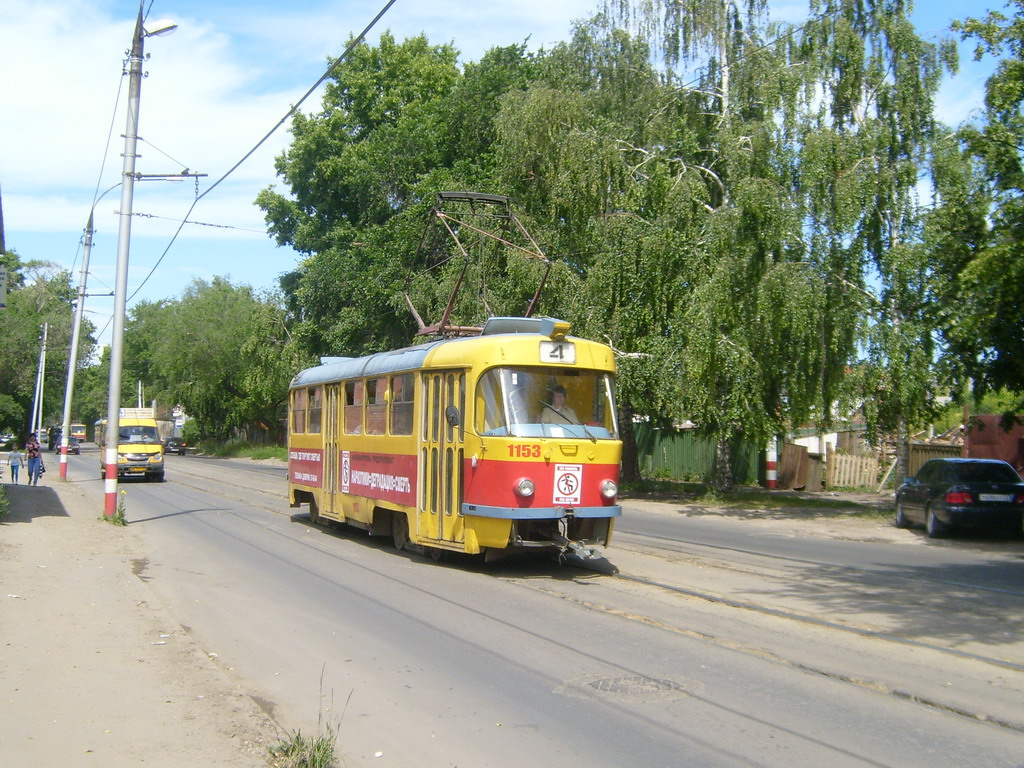 Ulyanovsk, Tatra T3SU # 1153 Ulyanovsk, Tatra T3SU # 1153