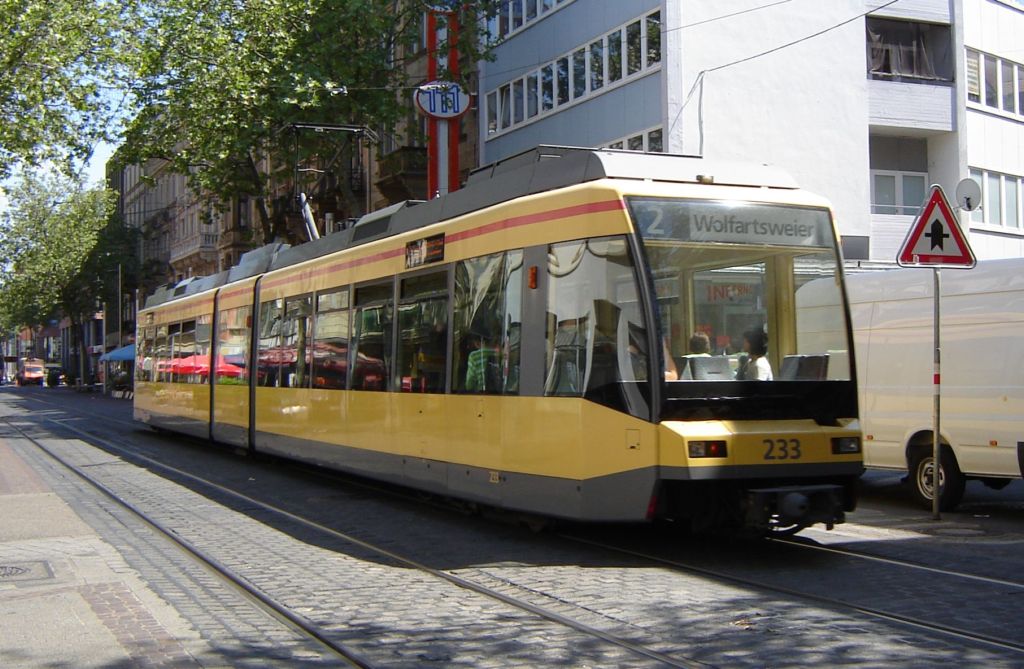Карлсруэ, Duewag GT6-70DN № 233
