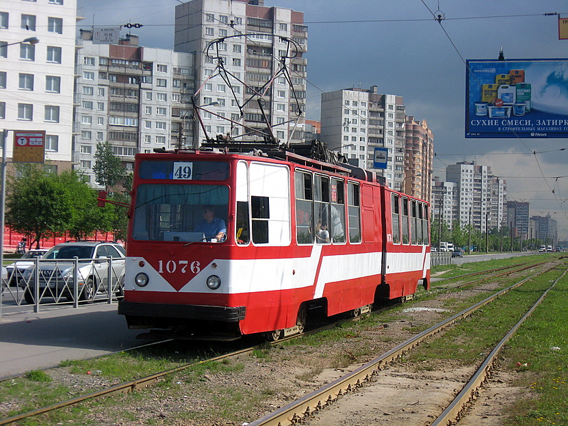 Санкт-Петербург, ЛВС-86К № 1076