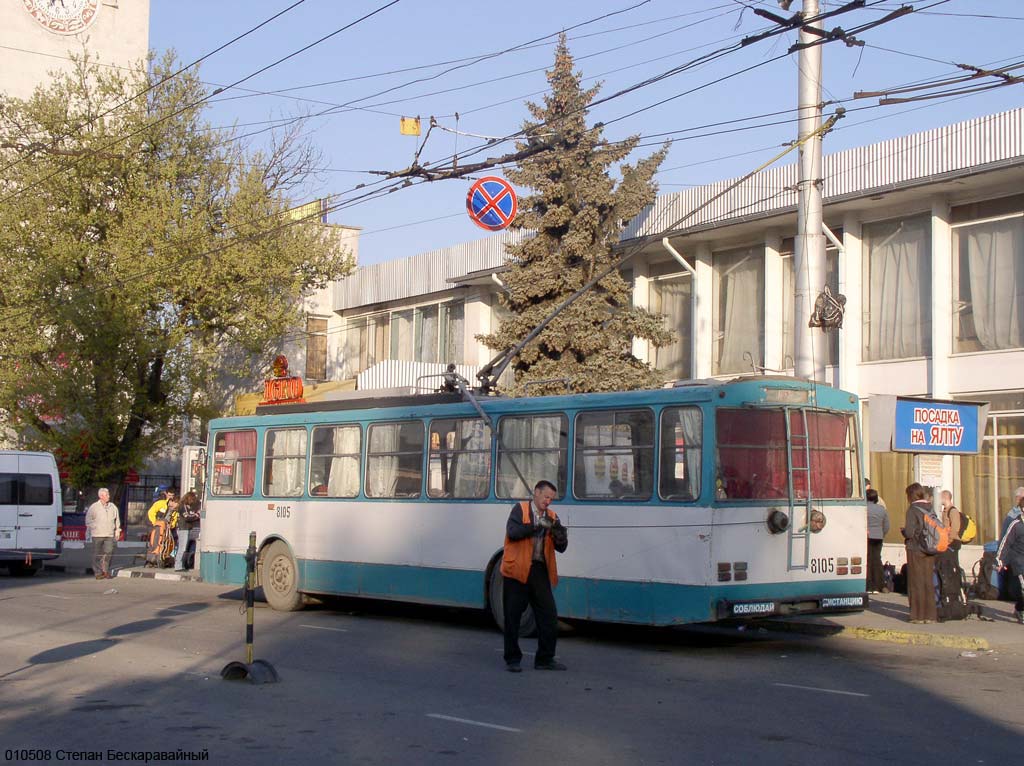 Troleibuzul din Crimeea, Škoda 14Tr89/6 Nr. 8105